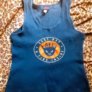 RARE VINTAGE Y2K AFI WOMEN'S TANK TOP